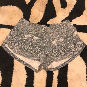 Acacia soft snakeskin shorts